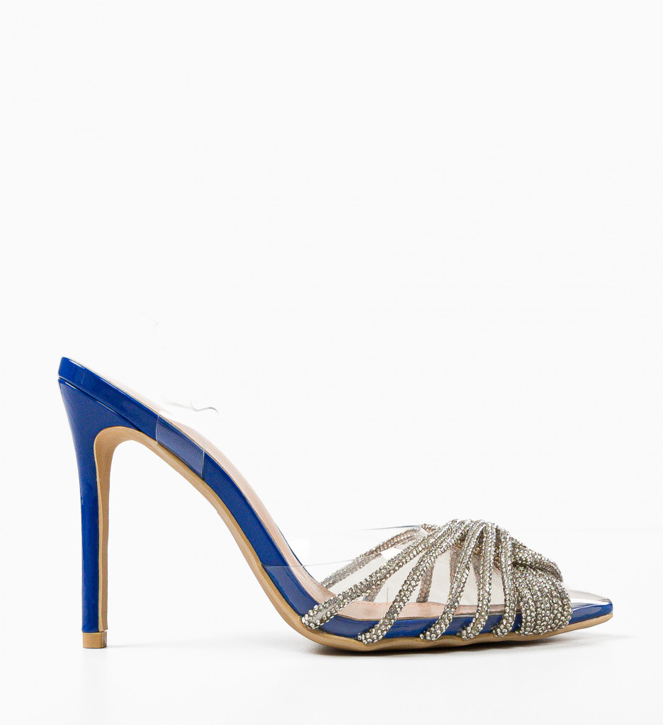 Pantofi Toc Rawne Albastru - Eleganță și Stil - imagine 5