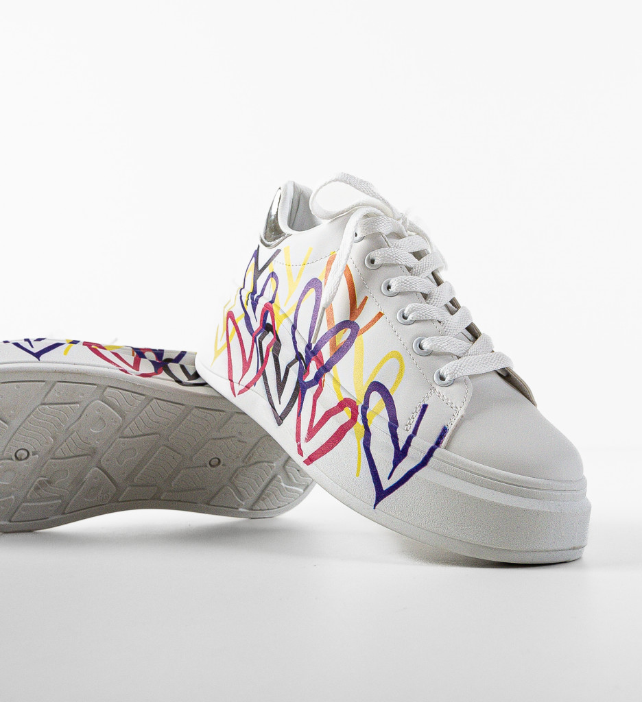 Sneakers Argentina Argintii | Confort și Eleganță - imagine 7