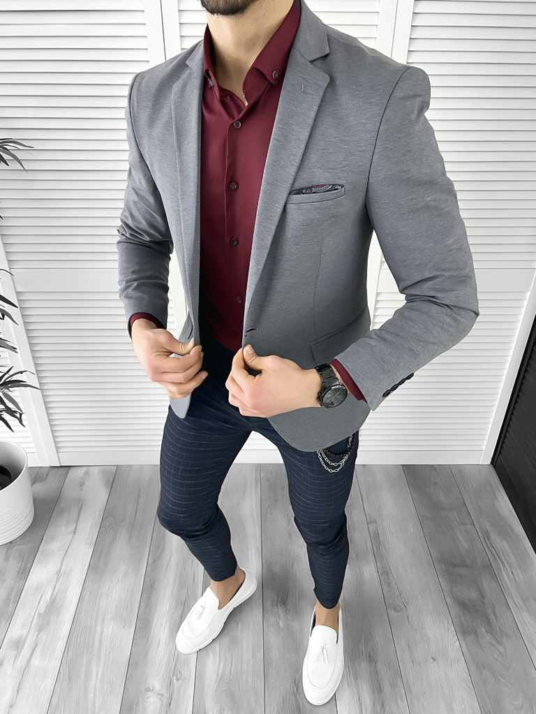 Tinuta Barbati Smart Casual 3 Piese Elegantă
