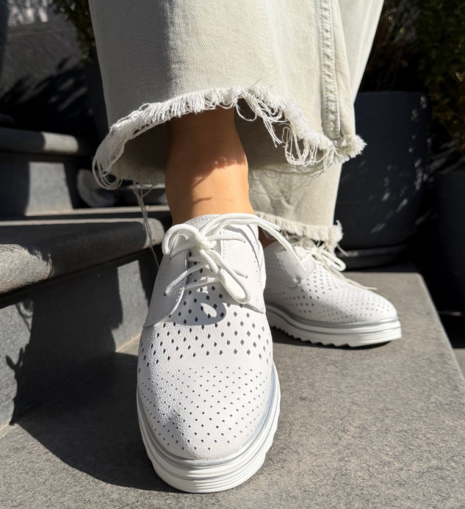 Pantofi Casual Tone Albi - Confort și Stil Zilnic - imagine 9