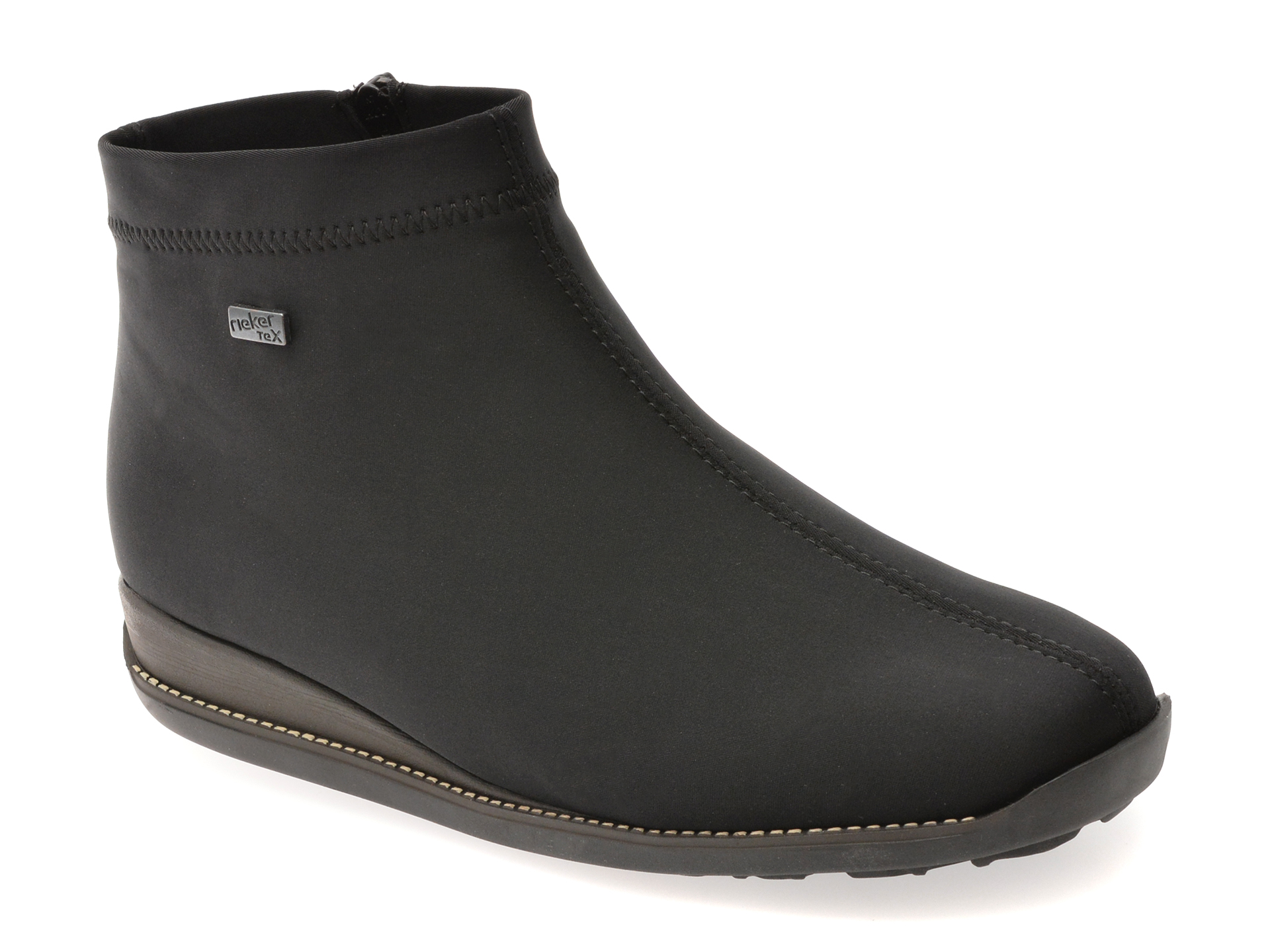 Rieker Ghete Negre Textil - Confort și Stil