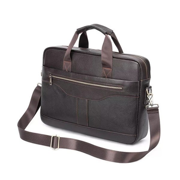Servieta Piele Andy GT1309 Maro - Laptop - imagine 2