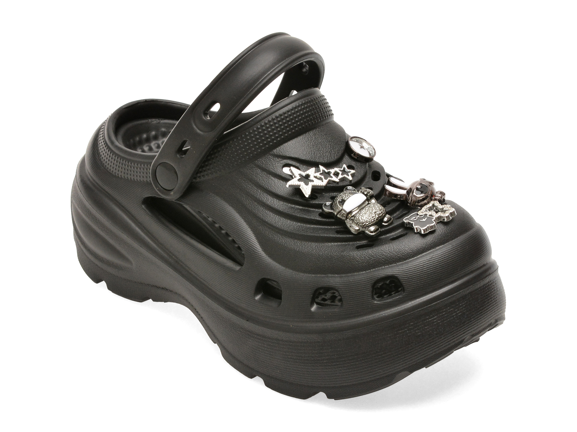 Papuci GRYXX Negri PVC HLJ2510 - Confort