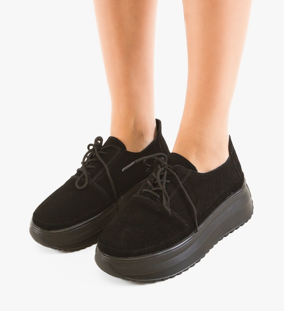 Pantofi Casual Reprale Negri - Confort și Stil - imagine 10