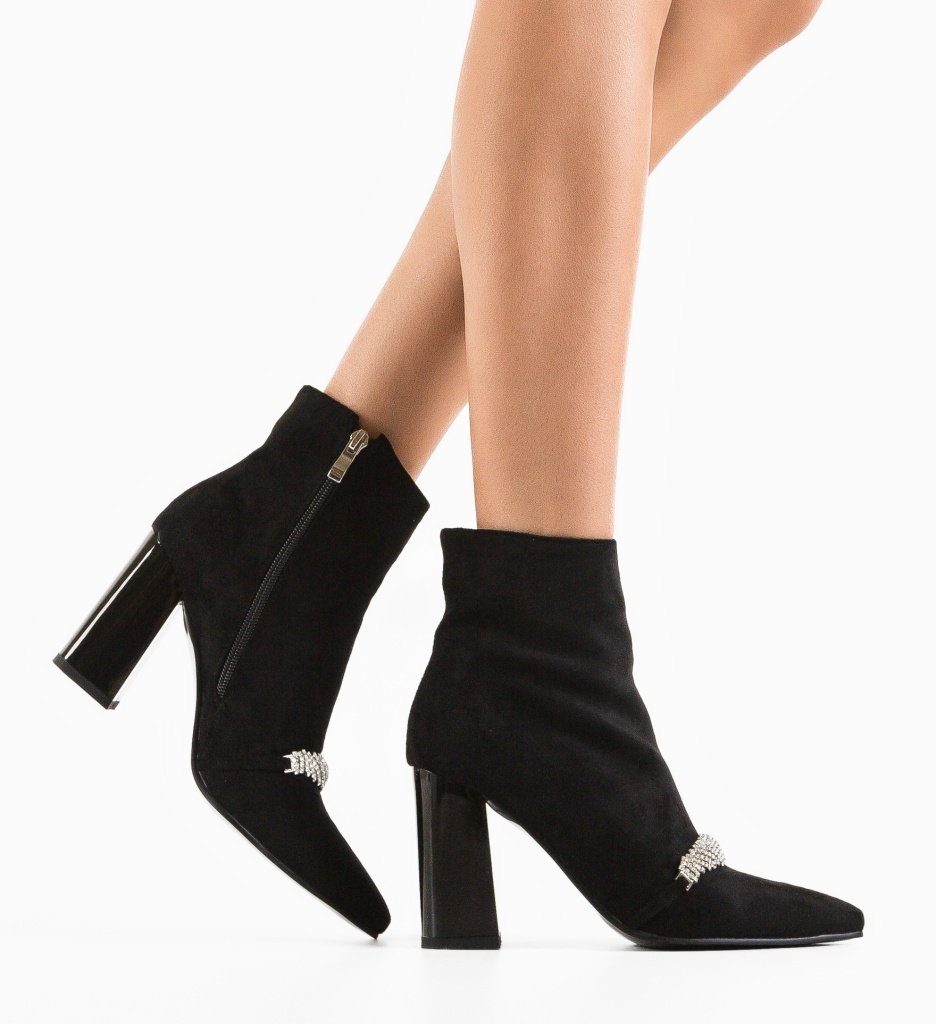 Botine Schoorel Negre - Eleganță și confort - imagine 3