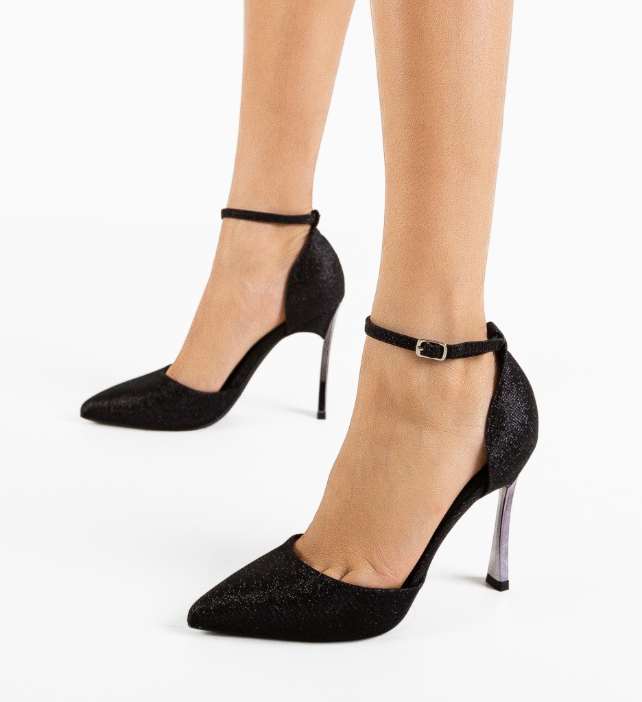 Pantofi Dama Degalo Negri | Eleganta Moderna - imagine 2
