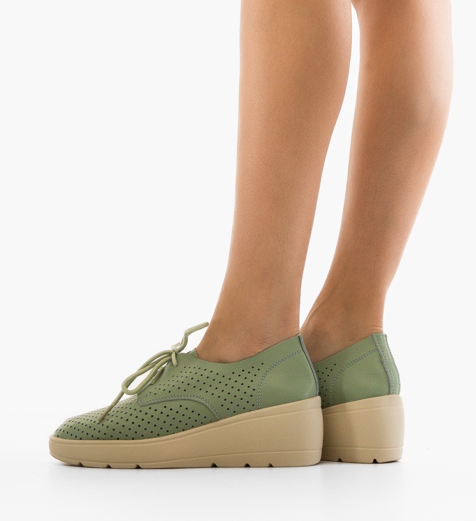 Platforme Dama Mersonk Verzi | Stil si Confort - imagine 2