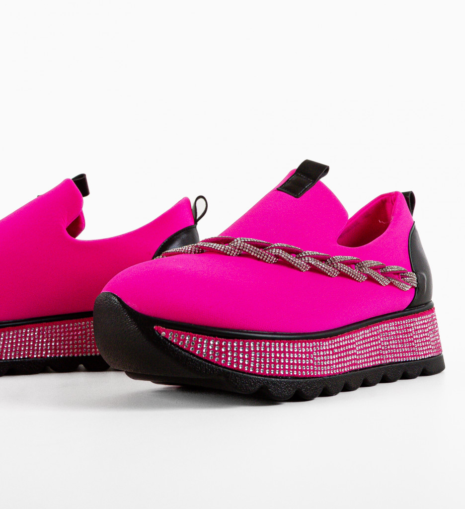 Sneakers Dama Andala Fuchsia | Confort și Stil - imagine 6