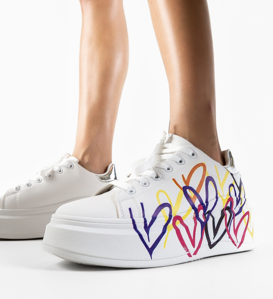 Sneakers Argentina Argintii | Confort și Eleganță