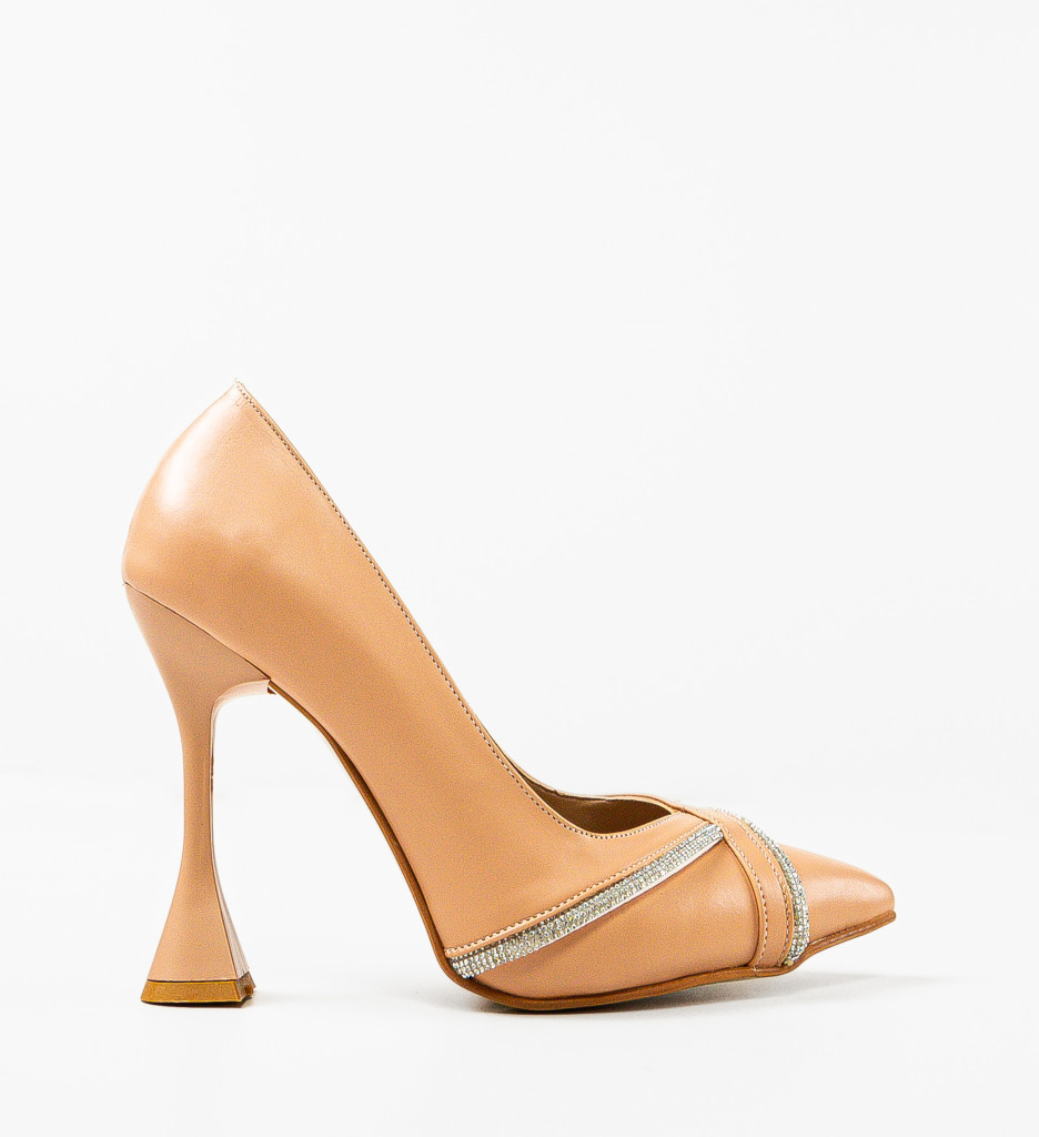 Pantofi Dama Nude Revuele - Eleganță și Versatilitate - imagine 4