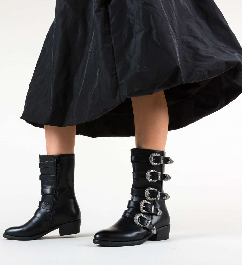 Ghete Reese Negre | Eleganță și Confort - imagine 2