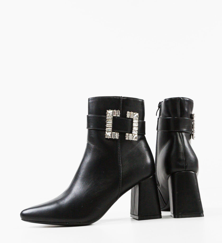 Botine Dama Dillon Negre - Eleganță și Confort - imagine 8