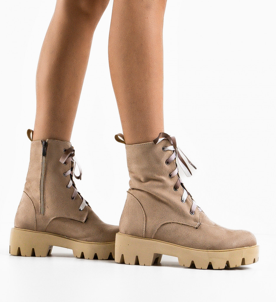 Ghete Dama Belios Bej | Confort & Stil - imagine 2