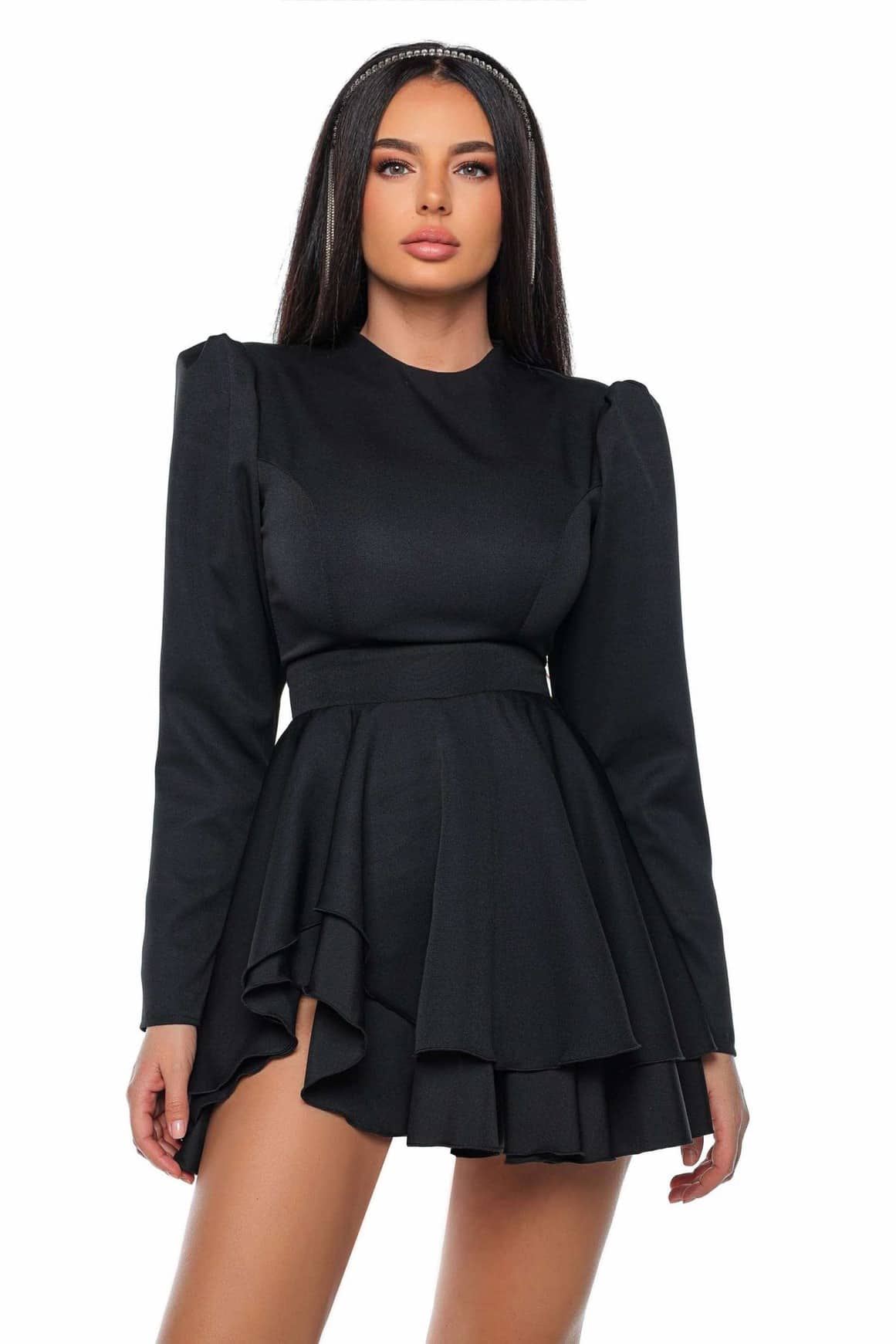 Shadow Dress - Rochie Eleganta Asimetrica