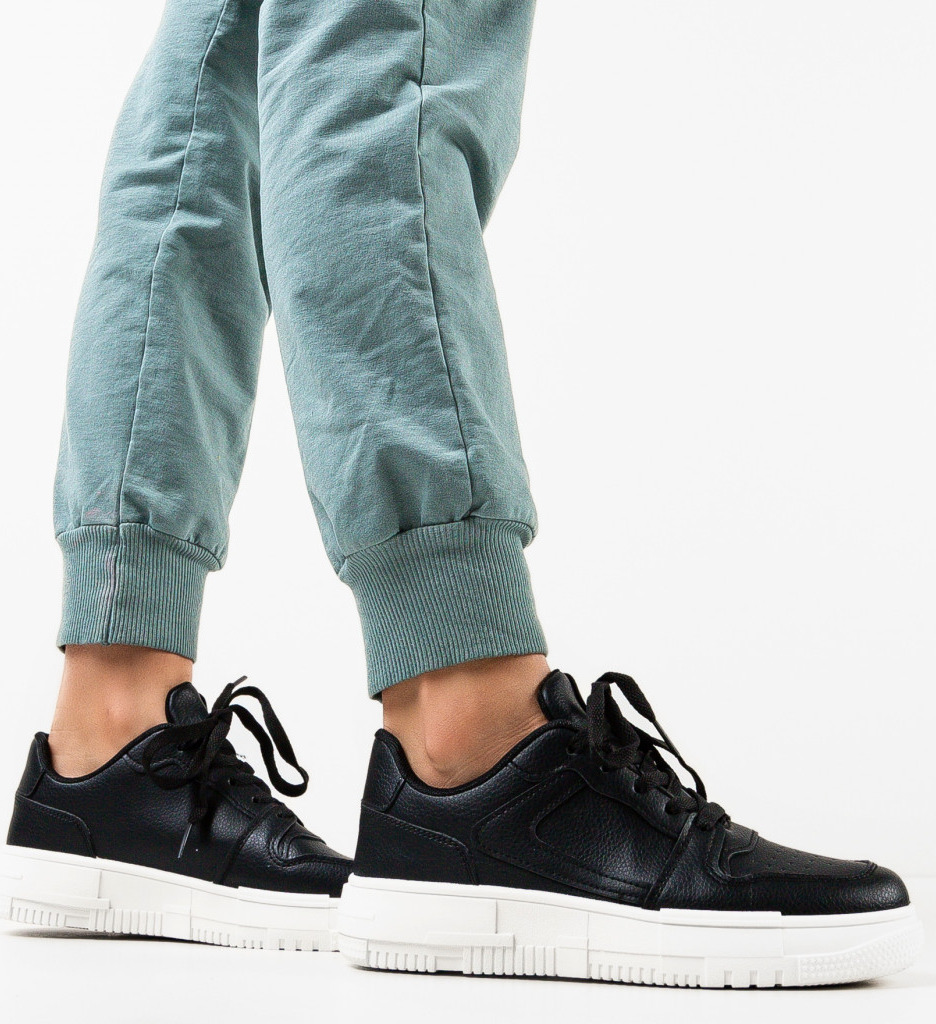 Sneakers Dama Manyny Negru - Stil și Confort - imagine 2