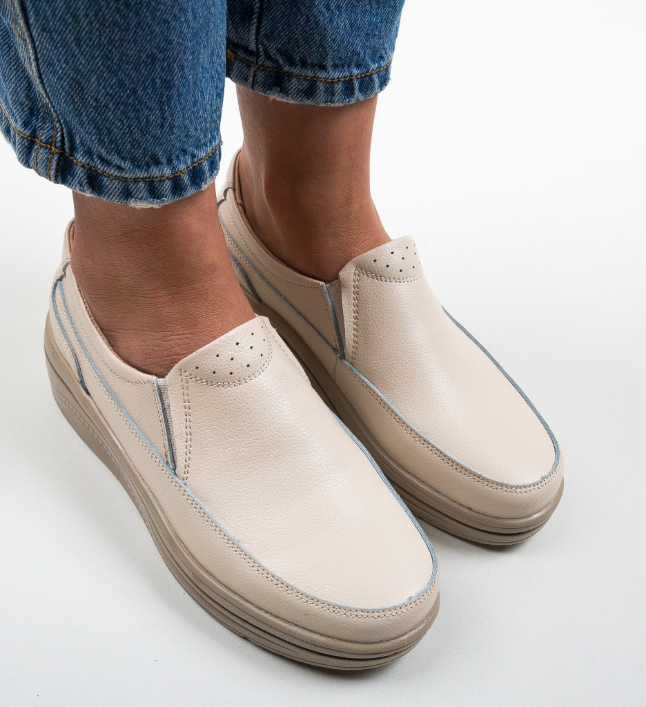 Pantofi Casual Rankin Bej - Confort și Eleganță - imagine 6
