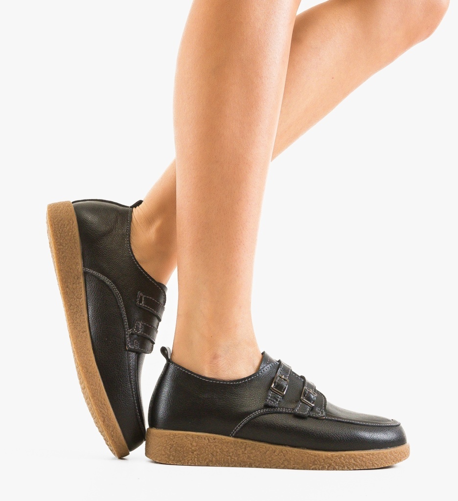 Pantofi Casual Tyche Negri - Confort și Stil - imagine 5