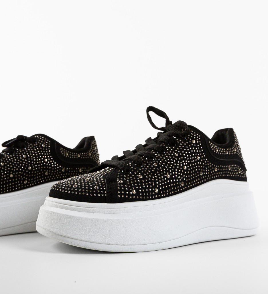 Sneakers Dama Picasso Negri - Stil și Confort - imagine 5