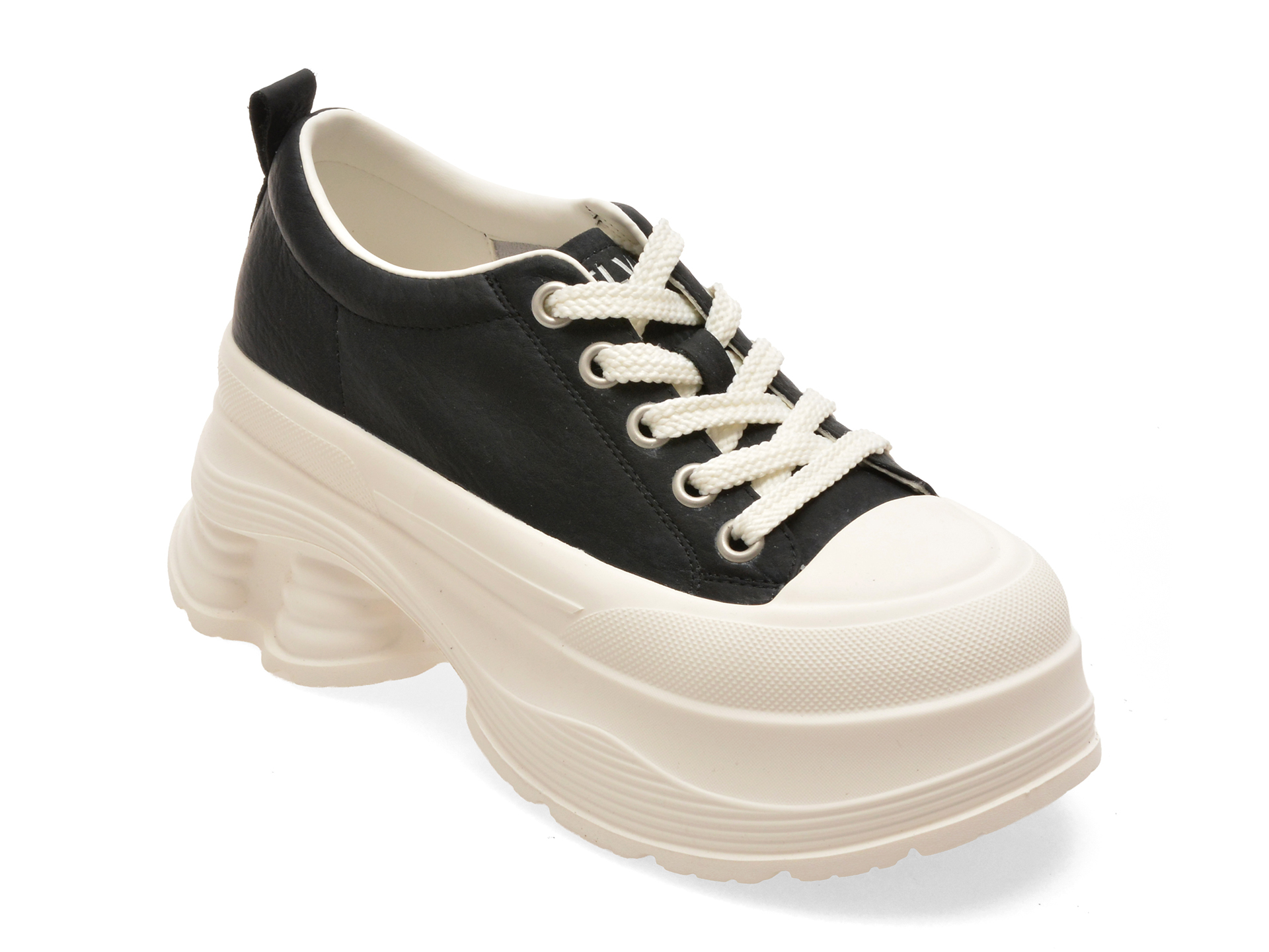 Pantofi sport FLAVIA PASSINI negri, piele naturală