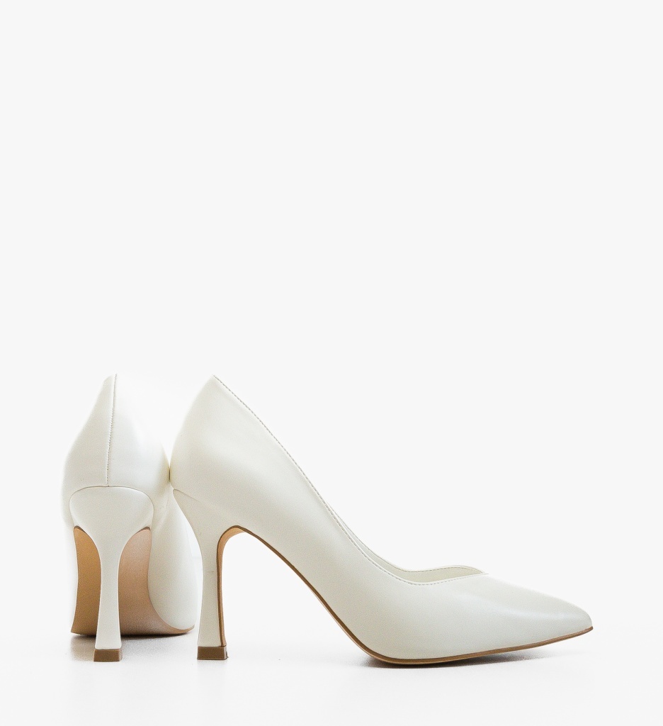 Pantofi Dama Staryu Albi Eleganți - imagine 5