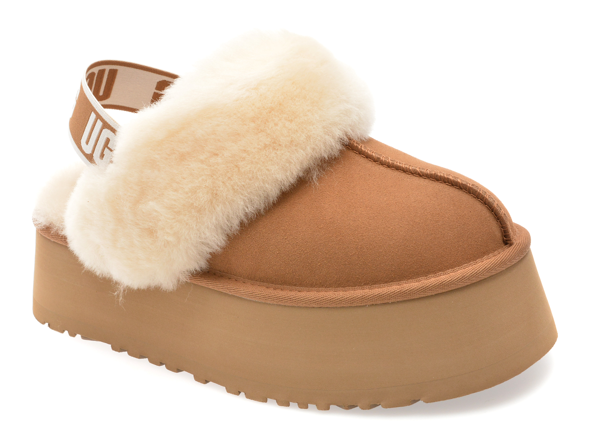 Papuci UGG Funkette Piele Intoarsa