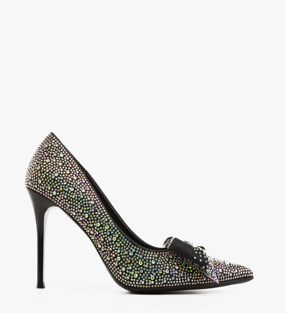 Pantofi dama cu toc Trevino Negri Eleganți - imagine 6