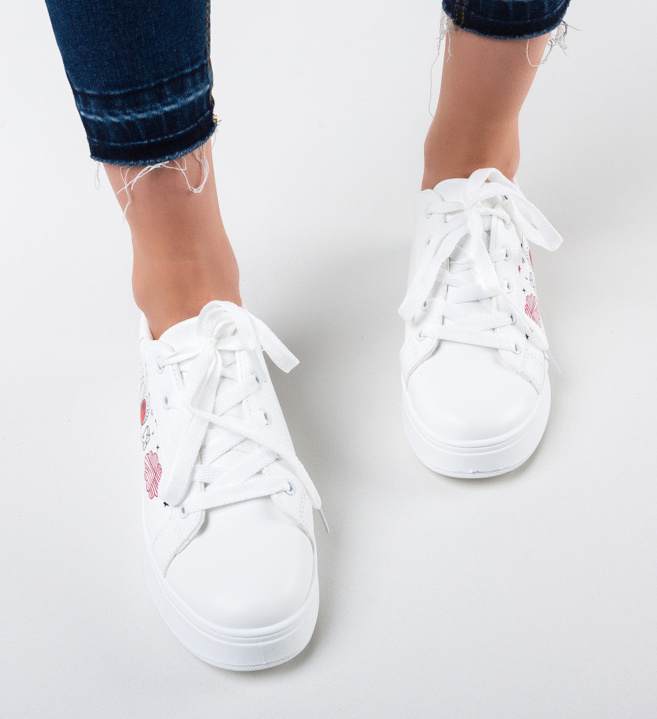 Sneakers Dama Albi | Confort și Stil - imagine 2