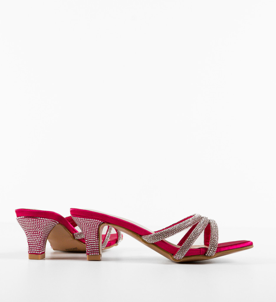 Saboti Lupita Fuchsia | Eleganță și Confort - imagine 7