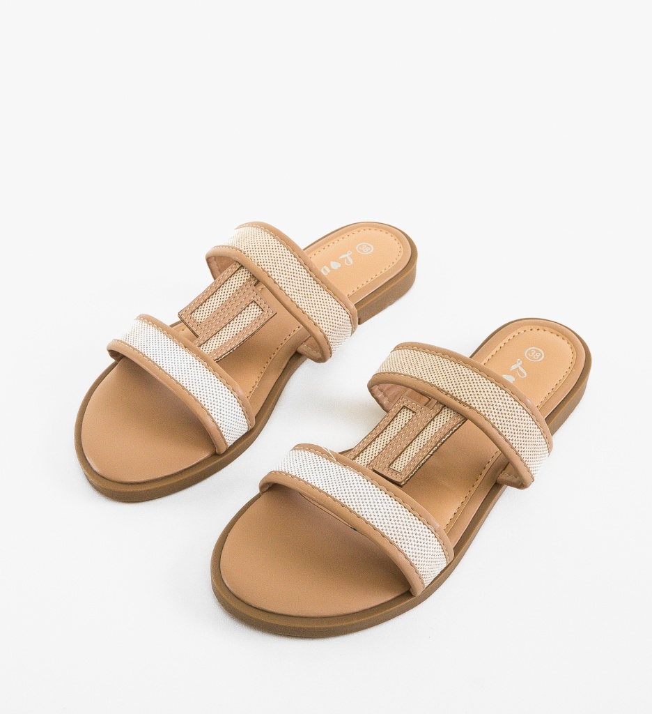 Sandale Dama Ike Khaki - Confort și Eleganță - imagine 5