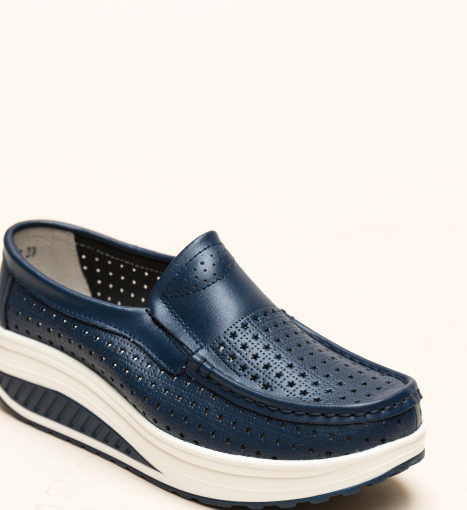 Pantofi Casual Bicaz Bleumarin - Confort & Stil Zilnic - imagine 6
