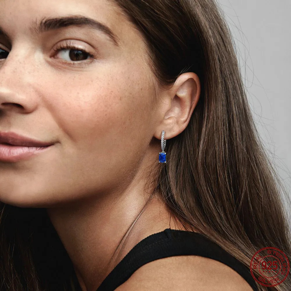 Cercei argint 925 Amanda JW956 placati cu rodiu - imagine 2