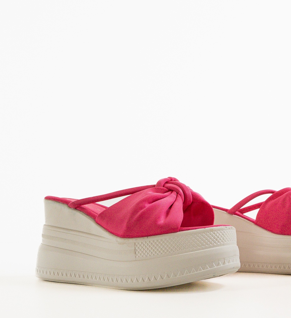 Saboti Dama Banna Fuchsia - Eleganță și Confort - imagine 5