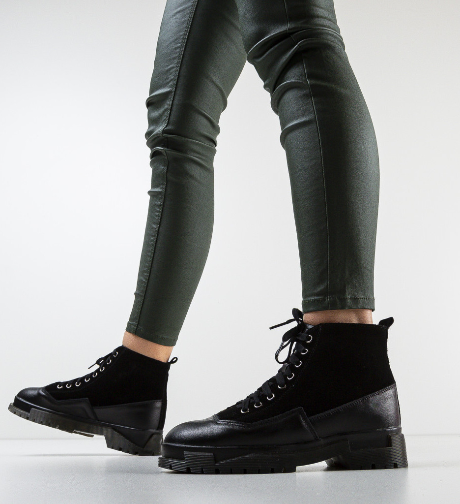 Ghete Yugu Negre - Eleganță și Confort - imagine 2