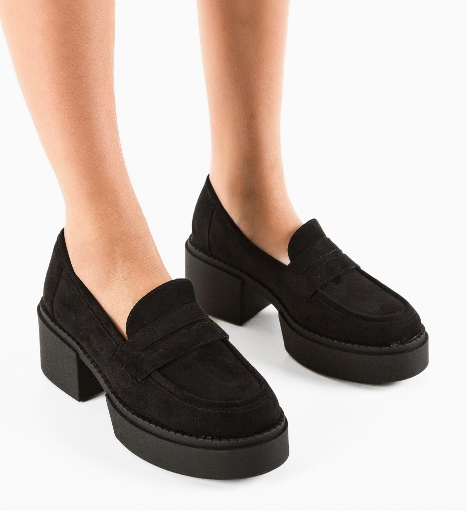 Pantofi Casual Dama Negri Atein - Confort Zilnic - imagine 2