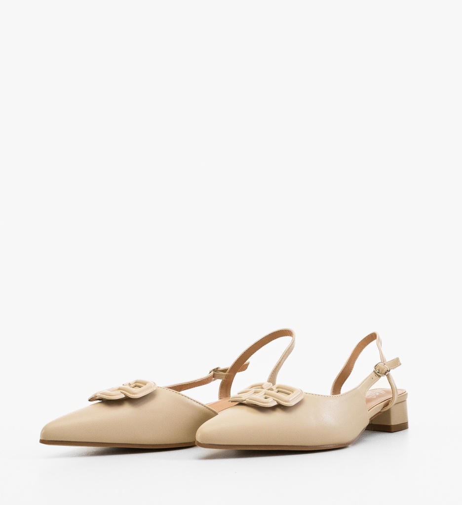 Balerini Dama Atalya Bej – Eleganță și Confort - imagine 5
