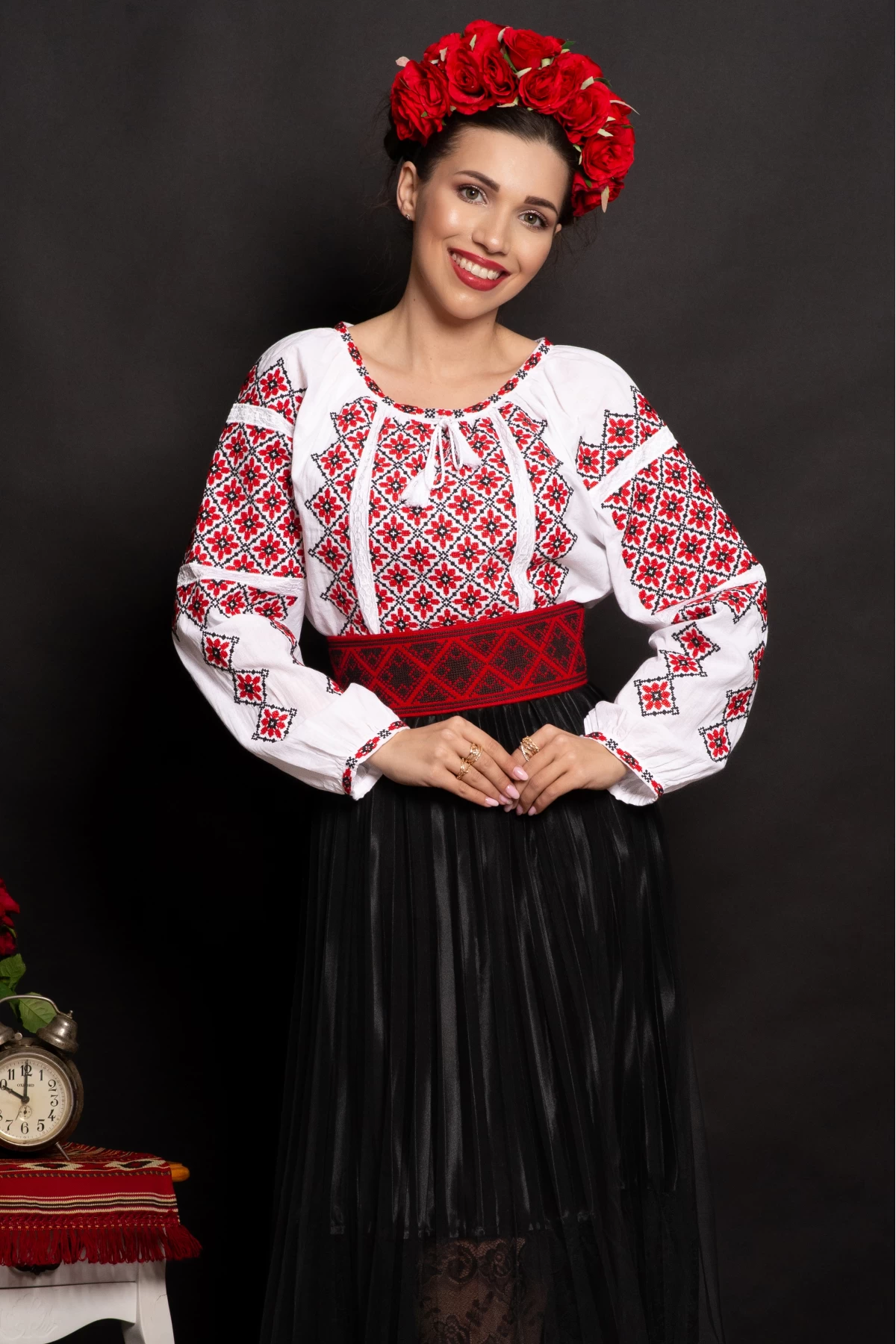 Brau Traditional Rosu Matilda - Simbol Românesc