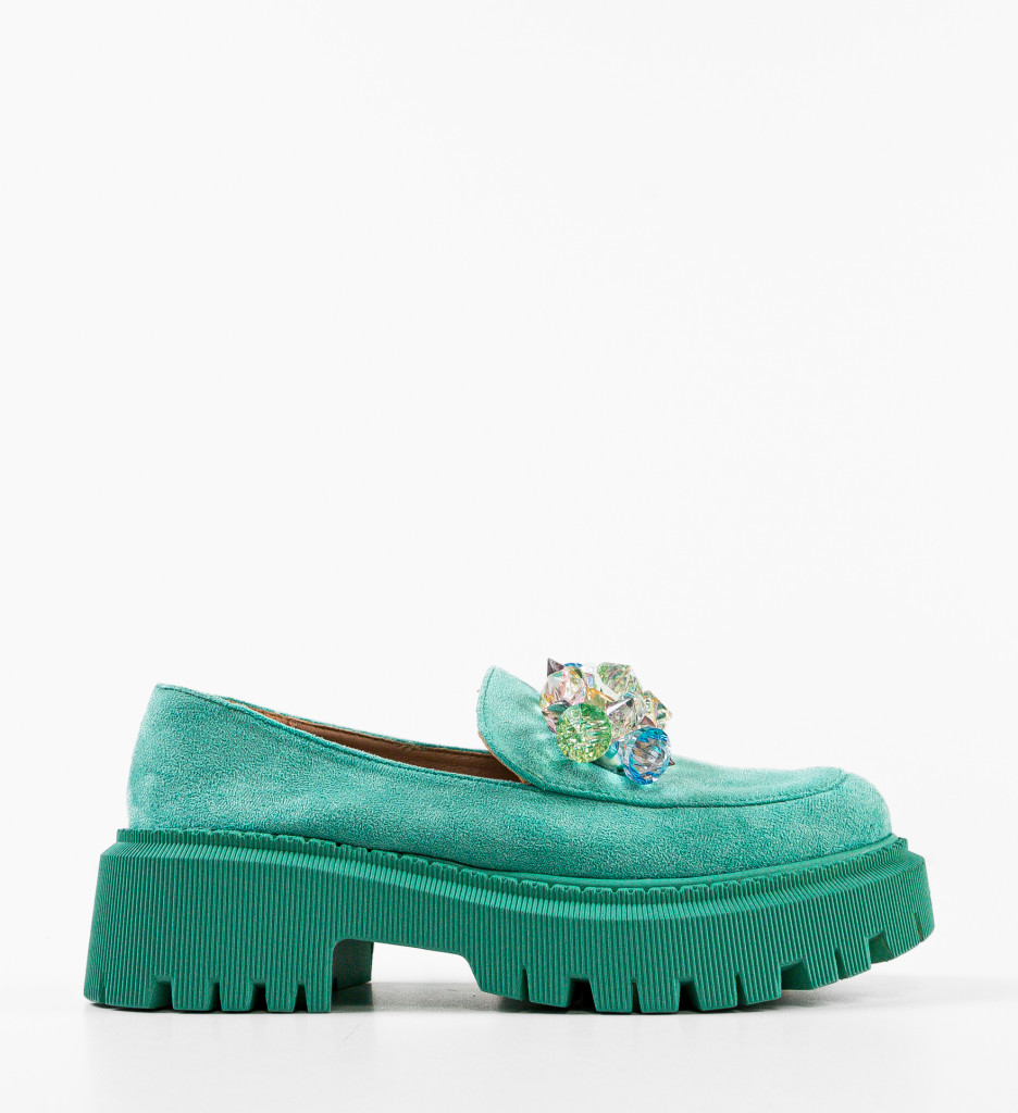 Pantofi Casual Dave Turcoaz | Confort & Stil - imagine 5