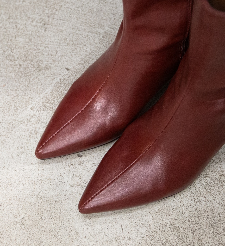Botine Jorana Grena Depurtat - Eleganță și Confort - imagine 9