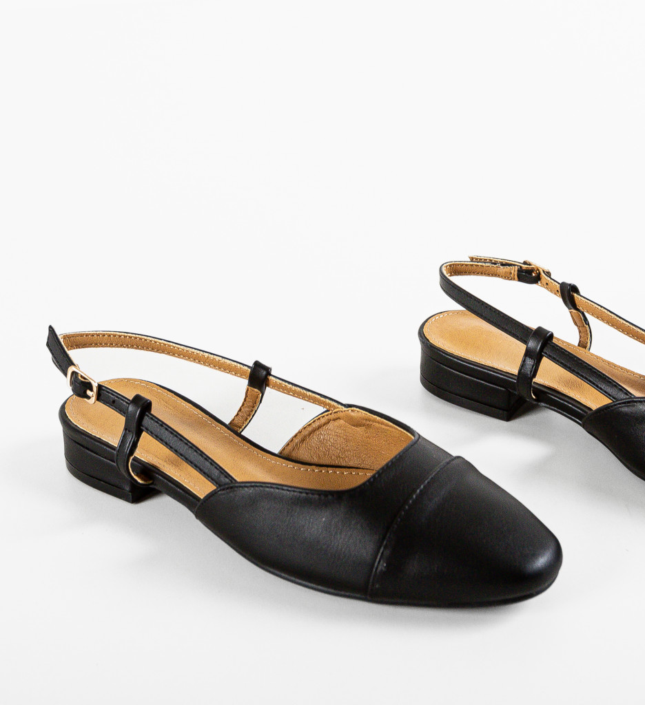 Pantofi Dama Perethom Negri | Toc Elegant și Stil - imagine 6