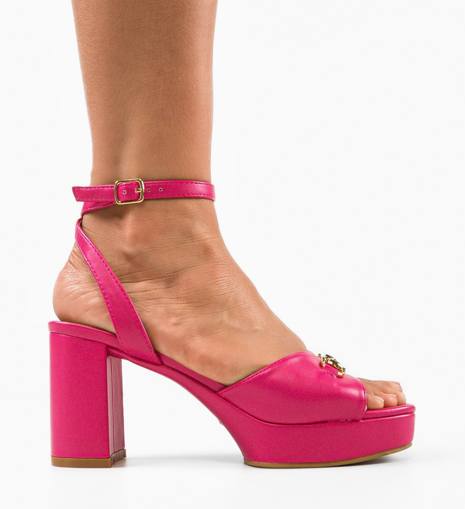 Sandale Merab Fuchsia - Eleganță și Stil - imagine 4