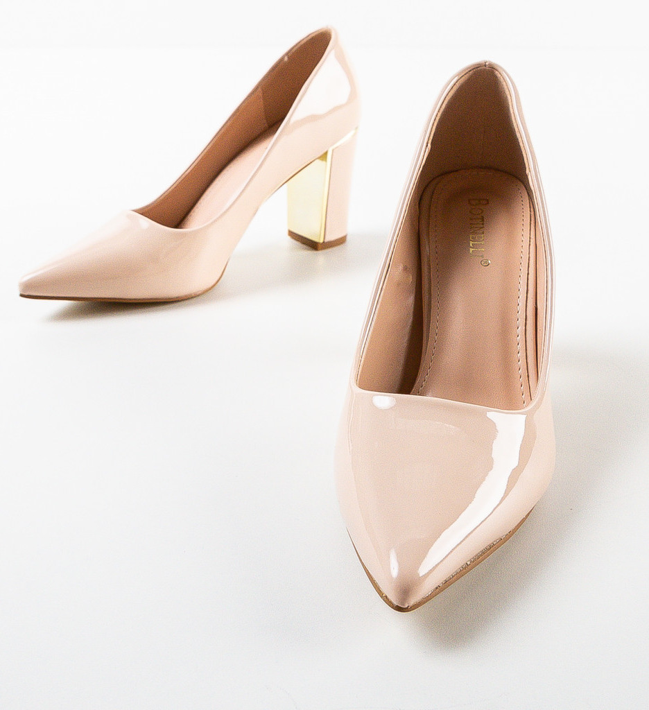 Pantofi Rigby Nude - Eleganță și Confort - imagine 6