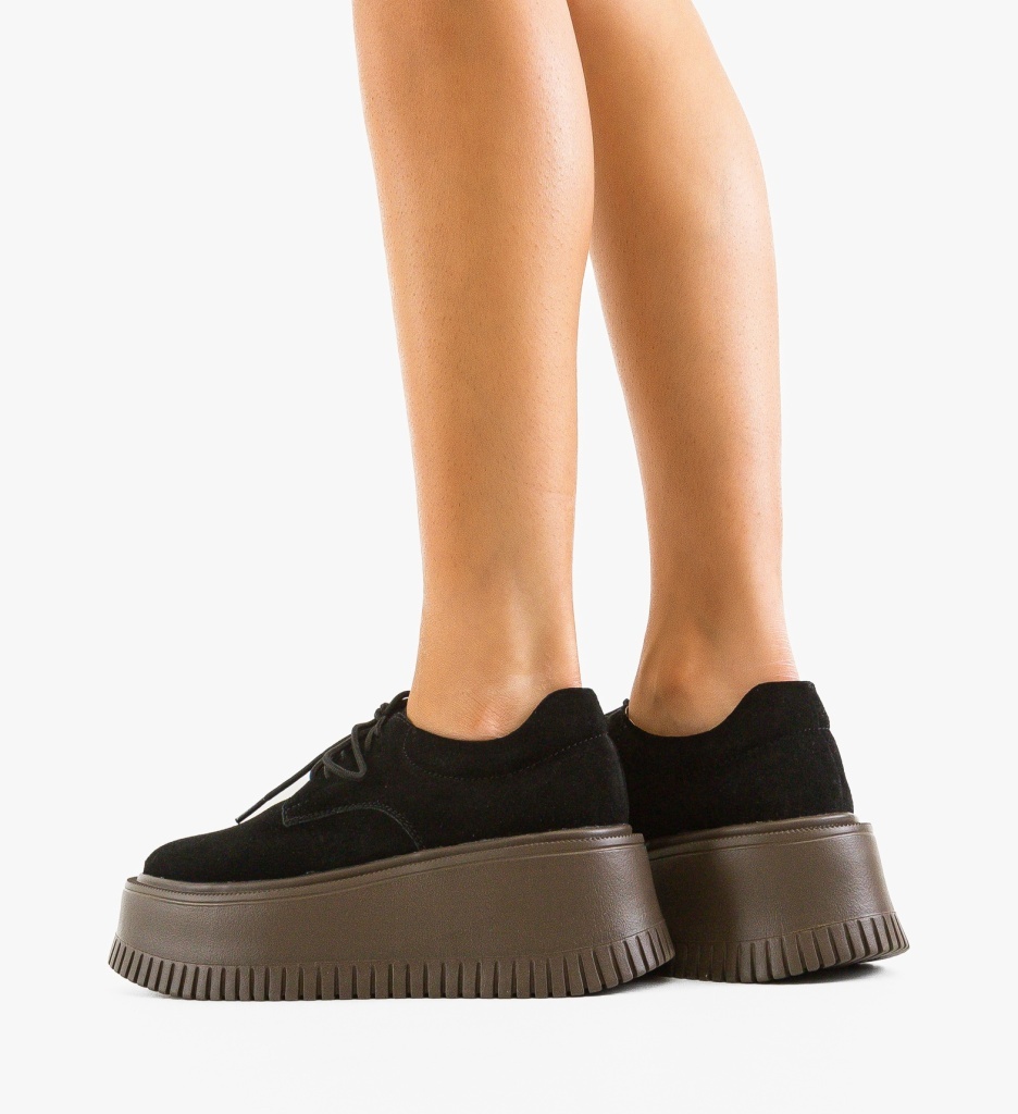 Pantofi Casual Benve Negri - Stil și Confort - imagine 3