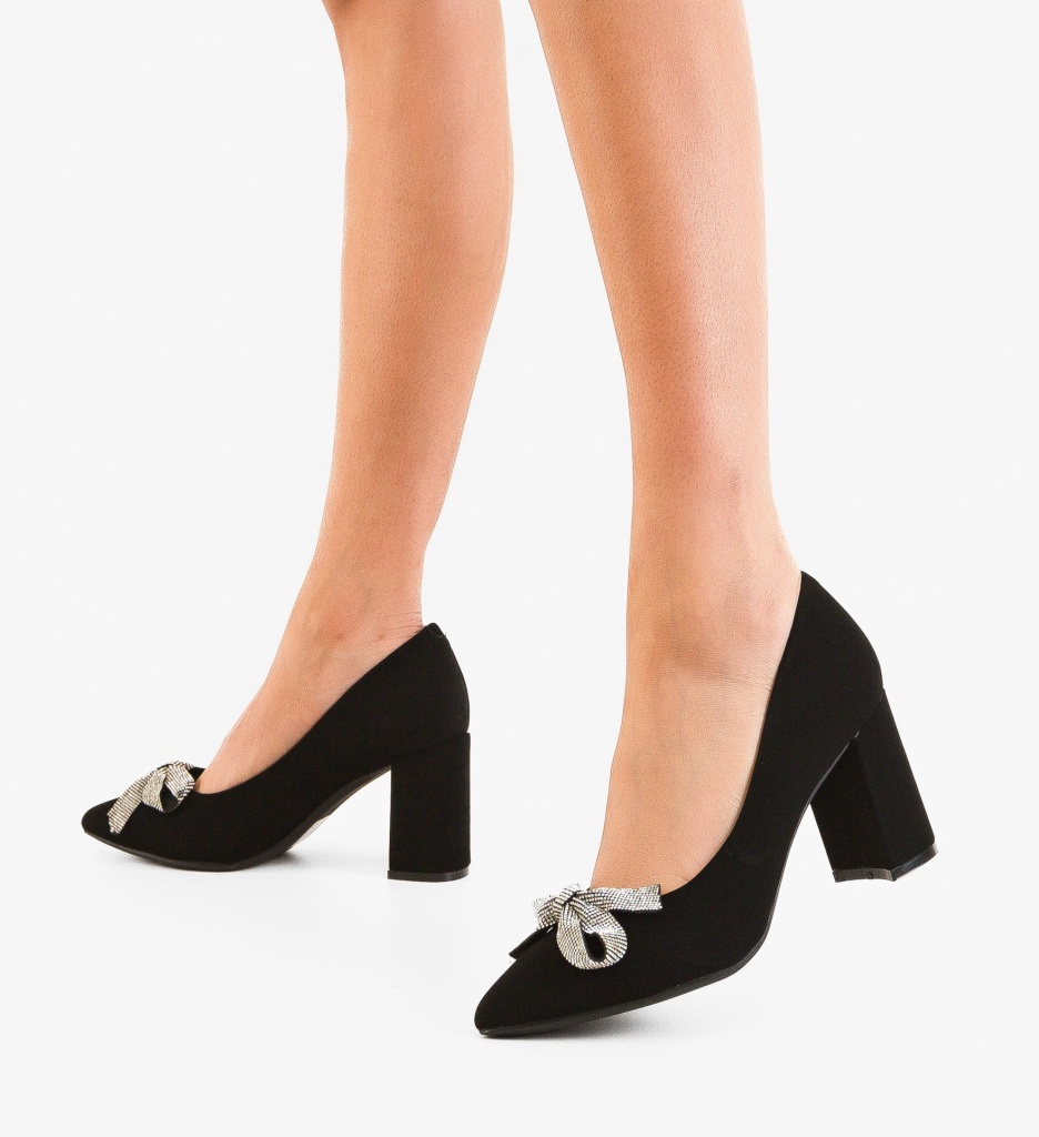 Pantofi Yesee Negri - Eleganță și Stil - imagine 3