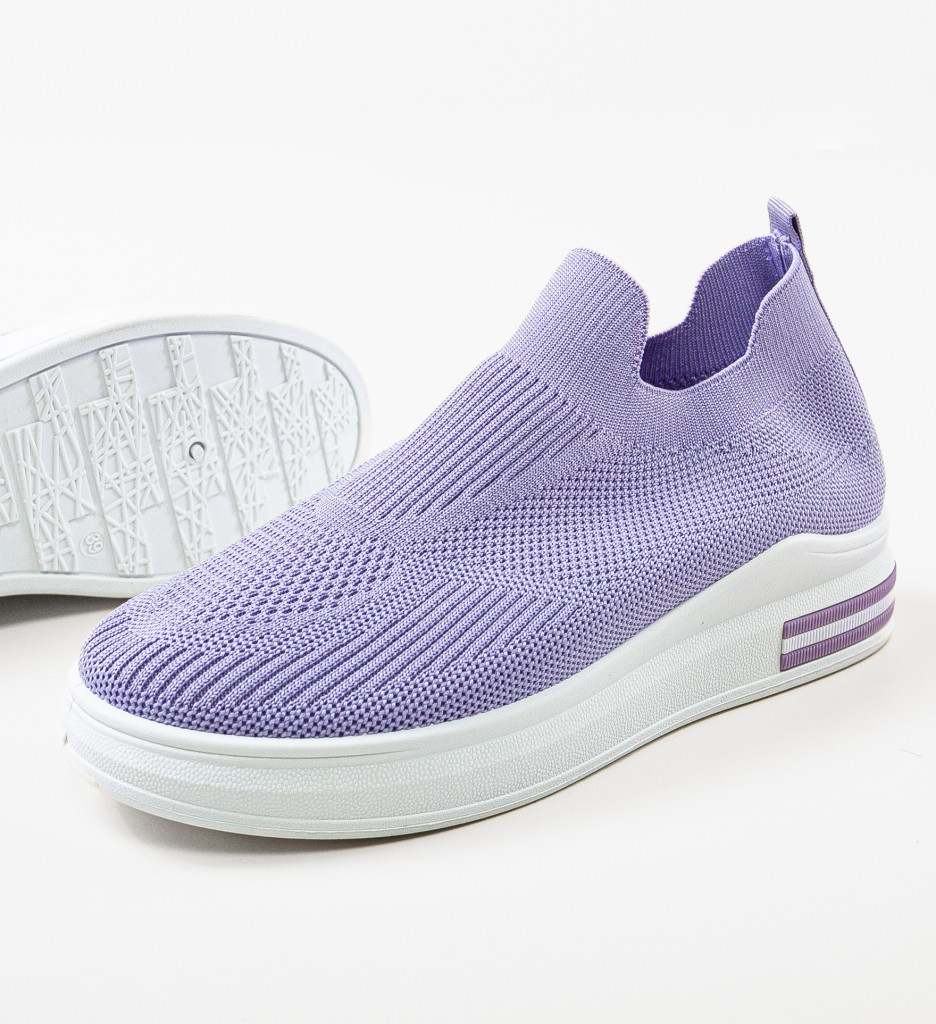 Pantofi Sport Leutbert Mov | Confort & Stil - imagine 5