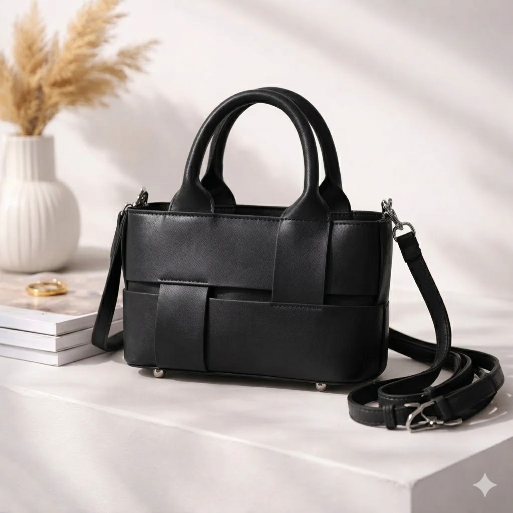 Geanta Dama Delis Aralyn Negru - Stil Urban Versatil - imagine 5