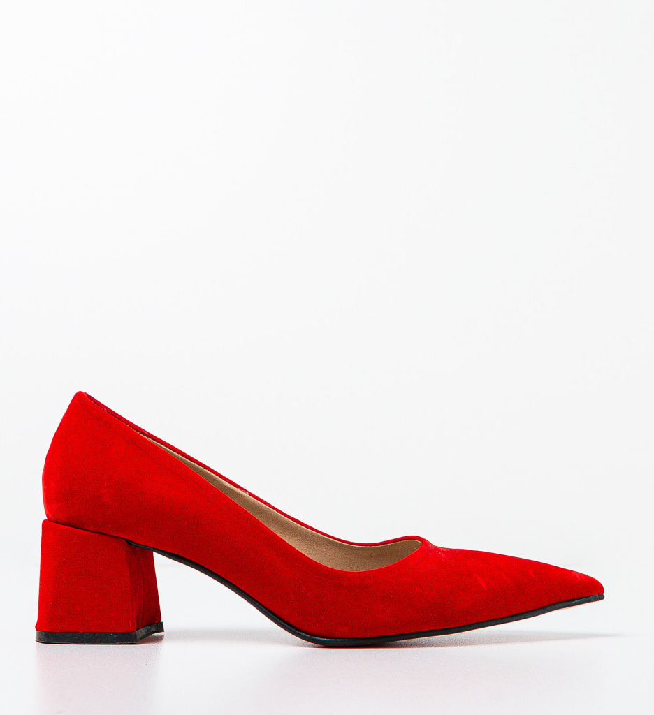 Pantofi cu toc Ferele Rosii - Eleganță și Stil - imagine 4