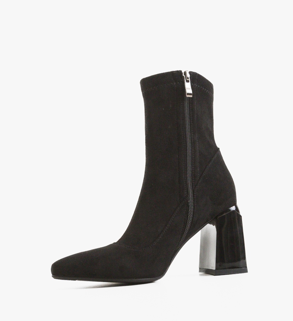 Botine dama Brais Negre - Eleganță și Confort