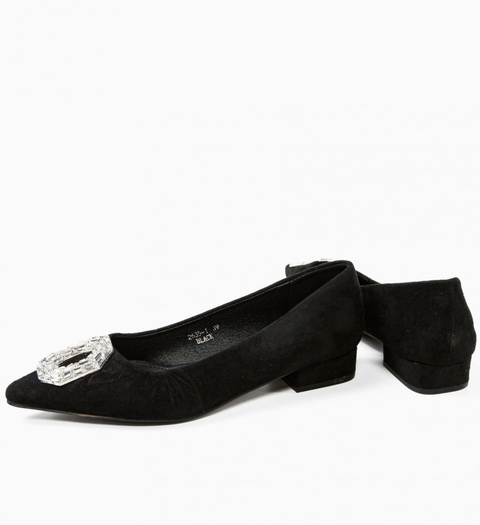 Pantofi Dama Bendo Negri cu Toc - Eleganți - imagine 13