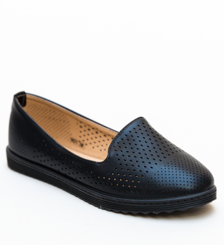 Espadrile Casual Zafir Negri - Confort și Stil - imagine 5