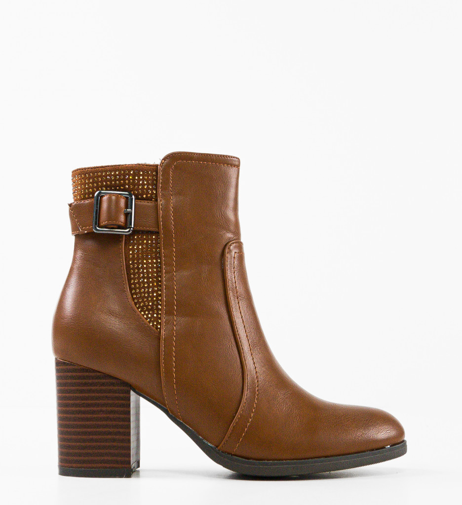 Botine Kiana Camel - Eleganță și Confort - imagine 4